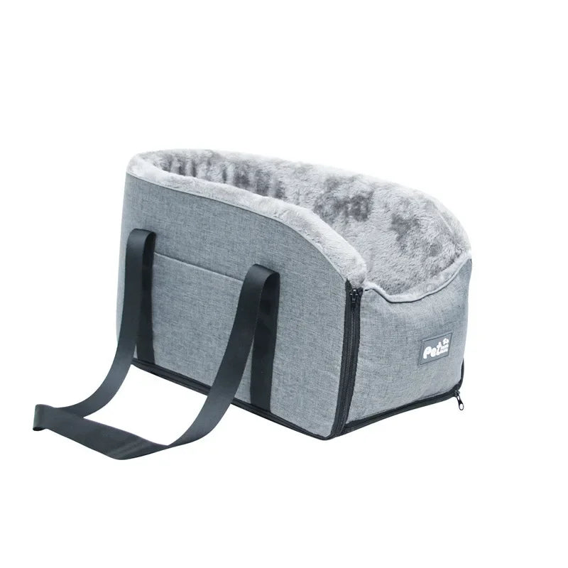 Dog Car Seat for Small/Medium Dogs, Memory Foam Dog Booster Seat, Travel Safety Per Car Seat